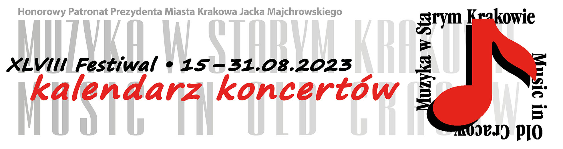 Muzyka w Starym Krakowie 2020 kalendarz koncertów